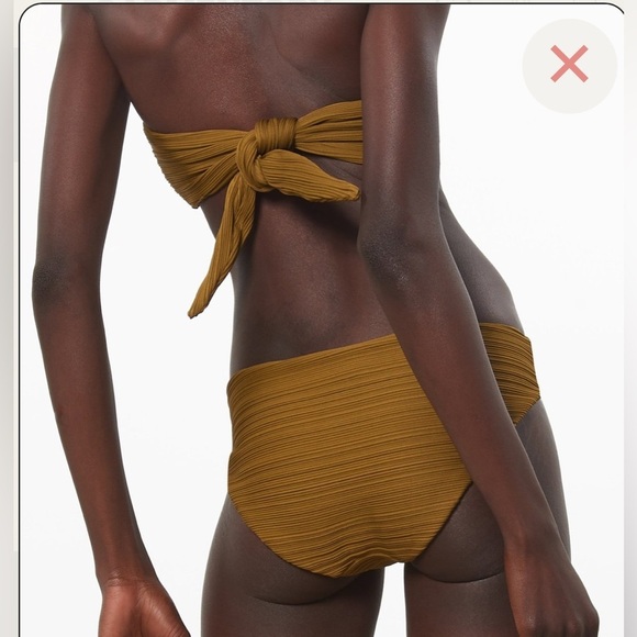 Mara Hoffman Abigail Bikini top - size M - Olive - Picture 8 of 8